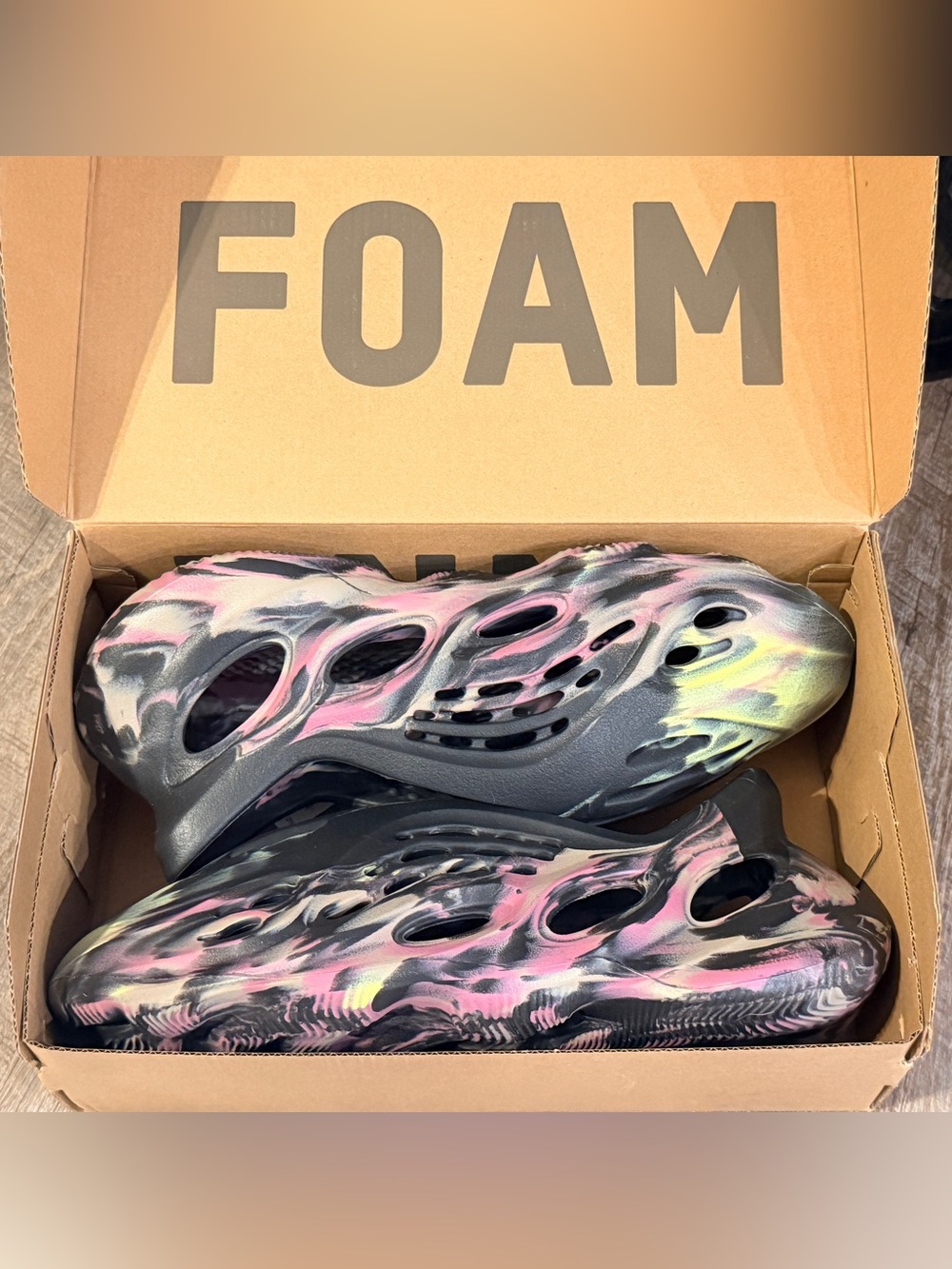 Adidas Originals YZY Yeezy Foam Runner RNNR - MX Carbon EVA - Men’s sz 12 - New!
